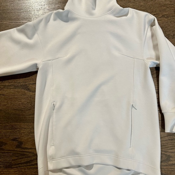 Women’s Lululemon Modal-Blend Turtleneck Tunic. Color: Bone. Size 4. - Picture 6 of 9